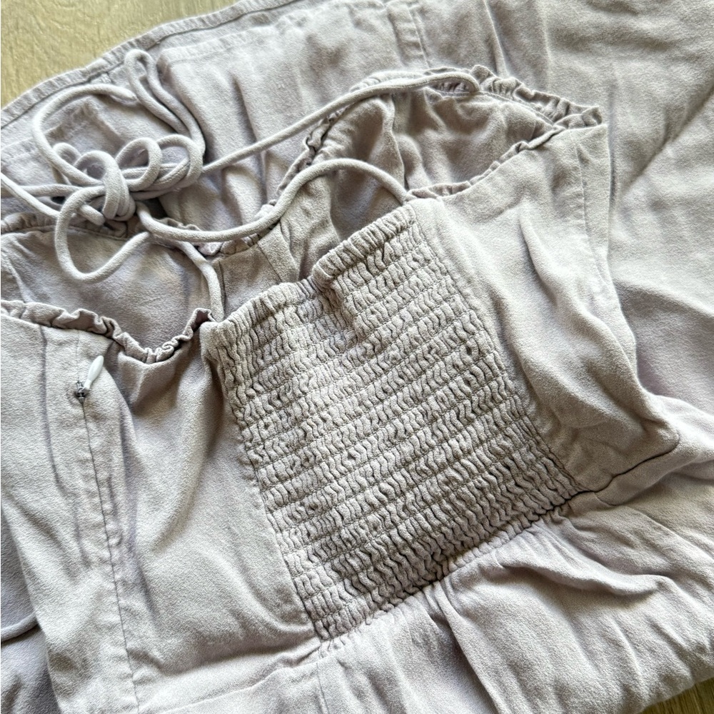 Wilfred Lavender Smocked Top